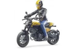 Bruder 63053 Scrambler Ducati Full Throttle Met Chauffeur -Bruder Winkel bruder scrambler ducati met bestuurder u63053