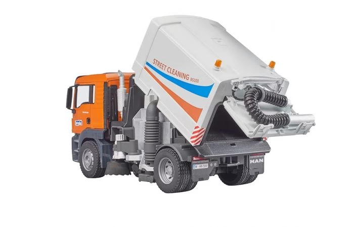 Bruder 3780 MAN TGS Straatveger 1 Bruder 3780 MAN TGS Straatveger