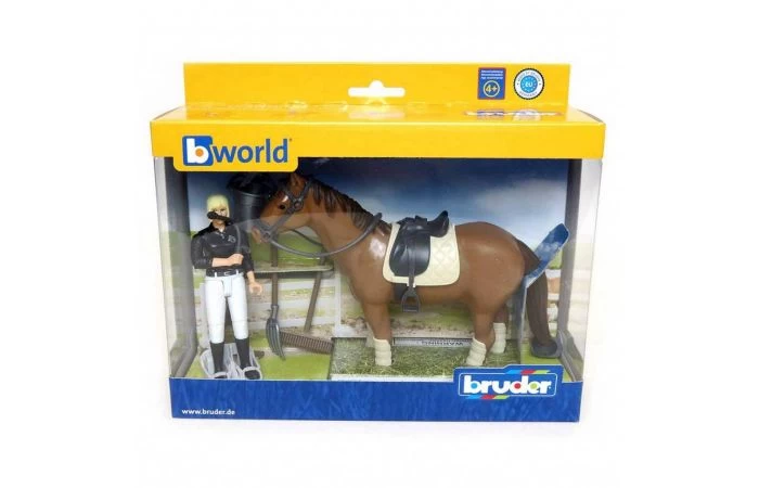 Bruder Figurenset Paardrijden 62505 3 Bruder Figurenset Paardrijden 62505 - Afbeelding 3