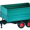 Bruder 2010 Tandemasser Aanhanger Met Schotten