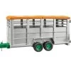 Bruder 2227 Veetransportaanhanger Met Koe