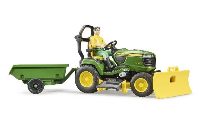 Bruder 62104 John Deere Zitmaaier Met Tuinman En Accessoires 6 Bruder 62104 John Deere Zitmaaier Met Tuinman En Accessoires - Afbeelding 6