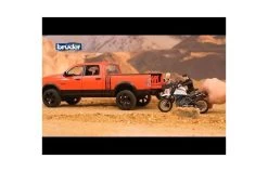 Bruder 2502 RAM 25 Power Wagon, Scrambler Ducati Desert Sled En Bestuurder -Bruder Winkel hqdefault 32 58
