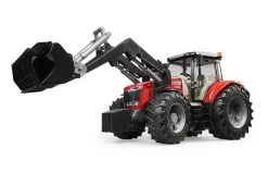 Bruder 3047 Massey Ferguson 7624 Tractor Met Voorlader -Bruder Winkel outdoor 3