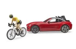 Bruder 3485 Roadster Met Racefiets En Fietser 9 Bruder 3485 Roadster Met Racefiets En Fietser -Bruder Winkel rooie 4