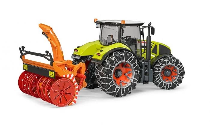 Bruder 3017 Claas Axion 95 Met Sneeuwkettingen En Sneeuwblazer 4 Bruder 3017 Claas Axion 95 Met Sneeuwkettingen En Sneeuwblazer - Afbeelding 4