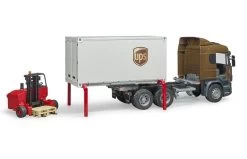 Bruder 3581 Scania R-Series UPS Met Vorkheftruck -Bruder Winkel truck 5