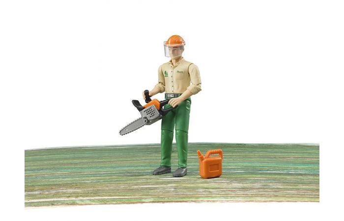 Bruder 60030 Bosbouwer Met Accessoires 2 Bruder 60030 Bosbouwer Met Accessoires - Afbeelding 2