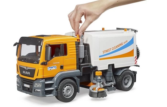 Bruder 3780 MAN TGS Straatveger 4 Bruder 3780 MAN TGS Straatveger - Afbeelding 4