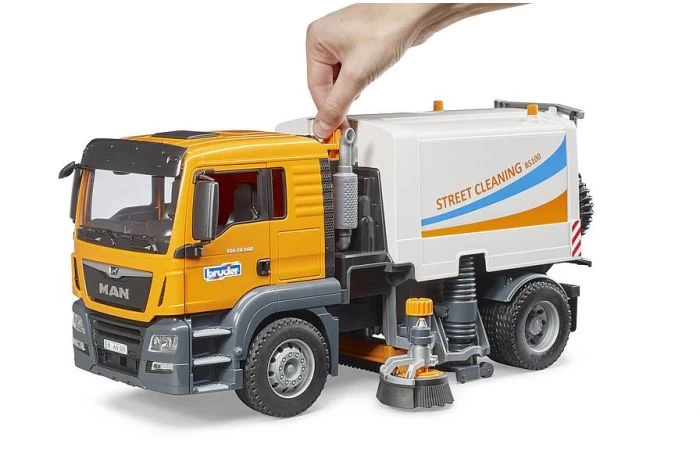 Bruder 3780 MAN TGS Straatveger 5 Bruder 3780 MAN TGS Straatveger - Afbeelding 5