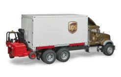 Bruder 2828 Mack Granite UPS Met Vorkheftruck -Bruder Winkel zc 2