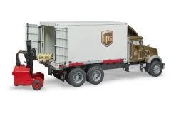Bruder 2828 Mack Granite UPS Met Vorkheftruck -Bruder Winkel zc 3